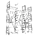 Üç Modüllü Metal Kitaplık METALK03 - Görsel 5