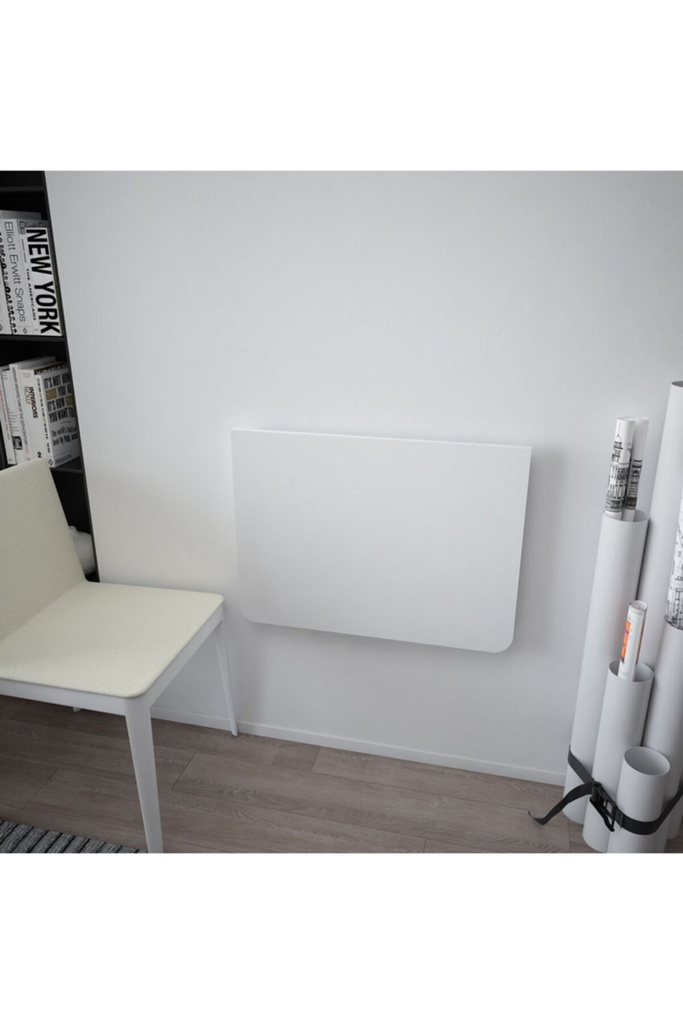 Dmm-09 Duvara Monte Masa Çalışma Yemek Masası Duvardan Açılan Montaj Monteli Masa - Görsel 2