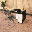 Katlanır Mutfak Masası Royal Mermer KM-15  - Görsel 2