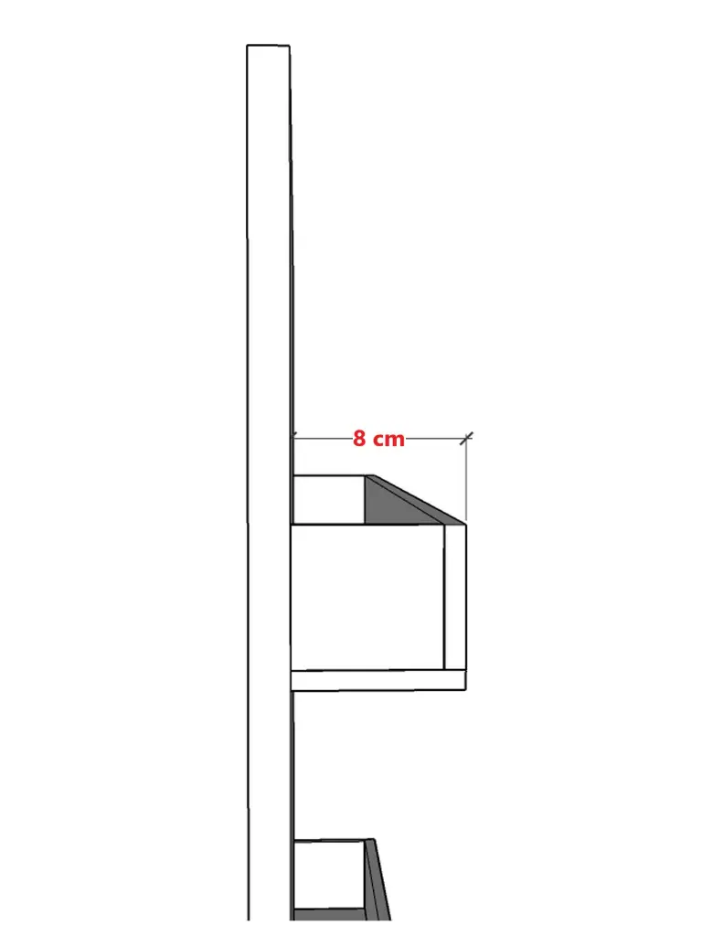 Çocuk Odası Raf / Kitaplık ÇR-02  - Görsel 4