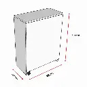 Çalışma Odası Fonksiyonel Kitaplık + Katlanır Masa MD002 - Görsel 2