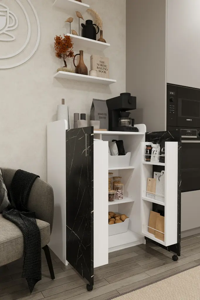 Royal Mermer Mutfak Kiler Dolabı MK-11 - Görsel 4