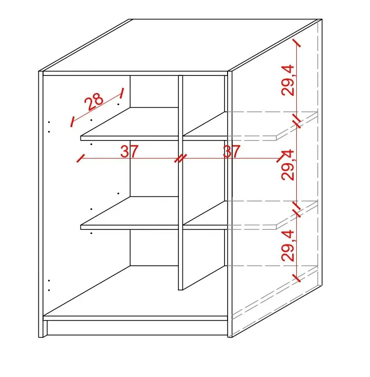 Royal Mermer Mutfak Kiler Dolabı MK-11 - Görsel 7