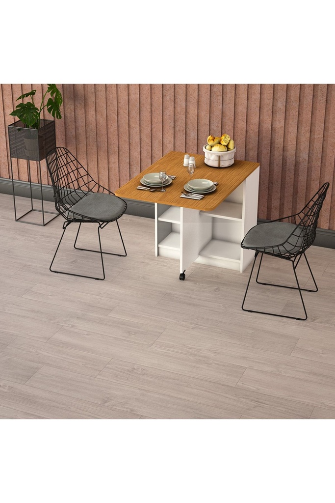 Katlanır Mutfak Masası Afrika Ceviz KM-20