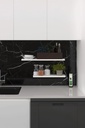 Duvar Rafı 2'li Set 60 ve 45 cm MDF Dekoratif Raf - DRF-01