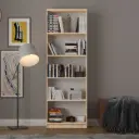5 Raflı Kitaplık — 169 cm, %100 MDF K002