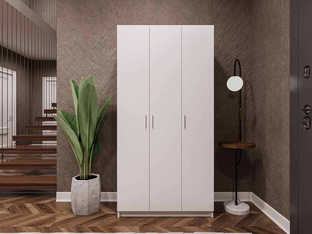 %100 MDFLAM Vestiyer & Portmanto V-07 (90cm)