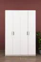 V-08 4 Kapaklı Vestiyer ve Portmanto 120 cm Ayakkabılıklı Askılıklı 