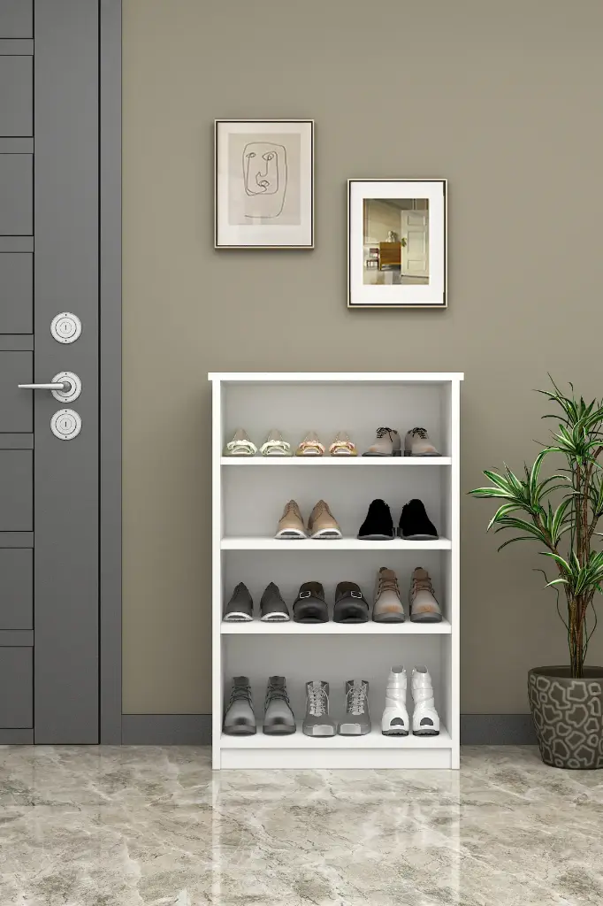 60x93 cm Ayakkabılık %100 MDFLAM (5 Renk Seçenekli) A-31