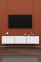 Duvara Monte TV Ünitesi T-27 | 160 cm, 3 Kapaklı, 4 Renk Seçeneği 