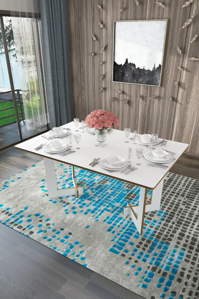 Asra Trend %100 MDFLAM Yemek Masası YM-02