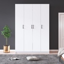 4 Kapaklı Gardrop 120cm %100 MDFLAM G-08