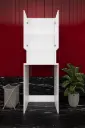 Çamaşır Makinesi Dolabı Kapaklı 2 Kapaklı 2 Raflı 65x190 cm - BD-01