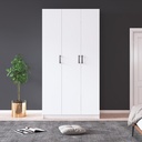 3 Kapaklı Gardırop 90cm G-07