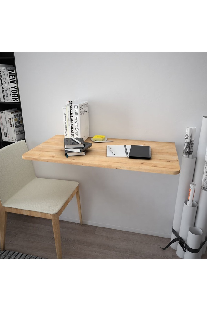 Dmm-02 Duvara Monte Masa Çalışma Yemek Masası Duvardan Açılan Montaj Monteli Masa