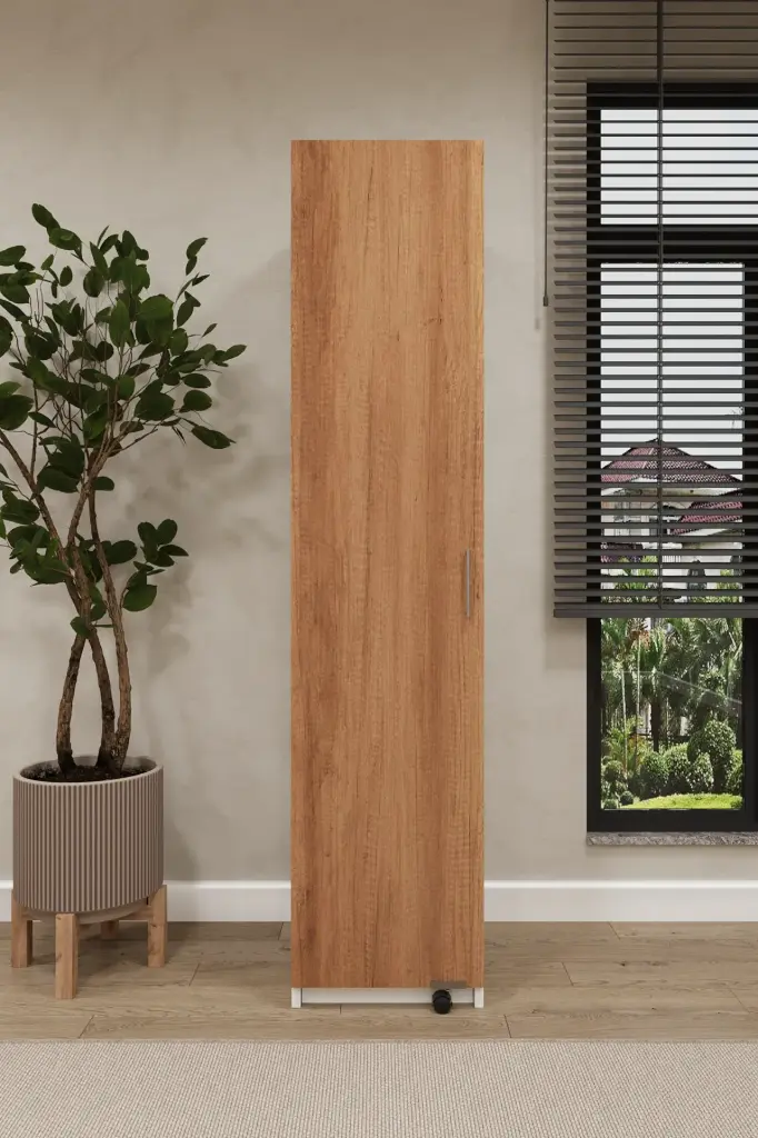 Lüks Çok Amaçlı Kiler Dolabı %100 MDF Erzak Organizer Mutfak Dolabı MK19