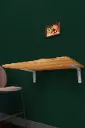 Duvara Monte Katlanır Masa Petra 68x50 cm Açılır Kapanır Mutfak Masası - DMM-13 