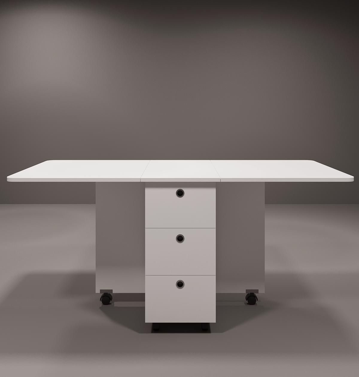 Katlanır Mutfak Yemek Çalışma Masası %100 MDFLAM KM-100