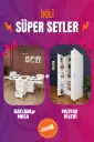 Olmazsa Olmaz Mutfak Seti (Katlanır Masa & Kiler Dolabı)