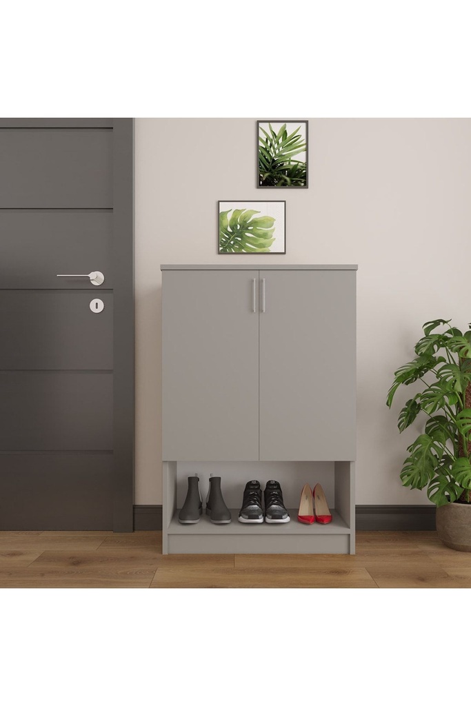 Kül Gri Ayakkabılık %100 MDFLAM A-03