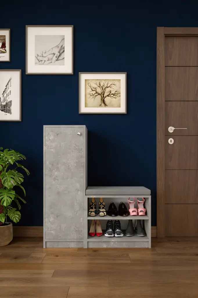 SUNTA - Ayakkabılık A-17 Retro Taş (37 cm)