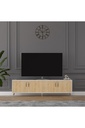 Tv Ünitesi Beyaz & Safir Meşe T-02 