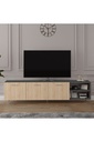 Tv Ünitesi Gri & Sonoma T-24 