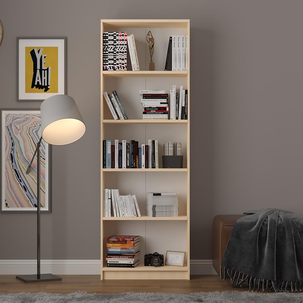 SUNTALAM - 5 Raflı 169cm Kitaplık - K002