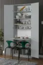 SUNTALAM - Katlanır Masalı Dolap MD001 - Kül Gri