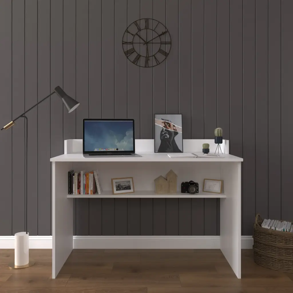 Raflı Çalışma Masası 120 cm – ÇM-01