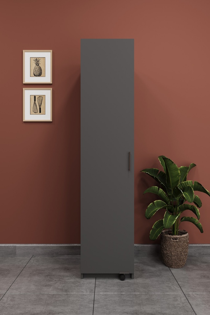 Lüks Çok Amaçlı Kiler Dolabı %100 MDF Erzak Organizer Mutfak Dolabı MK19