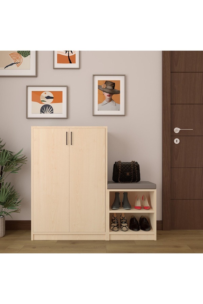 Asra Trend Akça Ağaç Ayakkabılık A-24