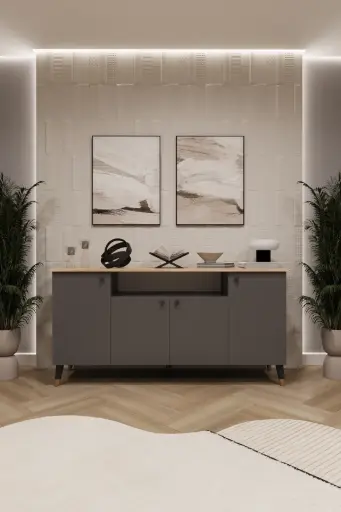 [KNSL02] 4 Kapaklı Bölmeli Konsol KNSL-02