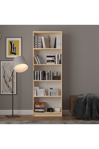 [K002] 5 Raflı Kitaplık — 169 cm, %100 MDF K002