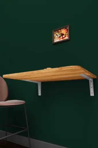 [DMM13] Duvara Monte Katlanır Masa Petra 68x50 cm Açılır Kapanır Mutfak Masası - DMM-13 