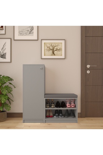 [A13] Kül Gri Ayakkabılık %100 MDFLAM A-13