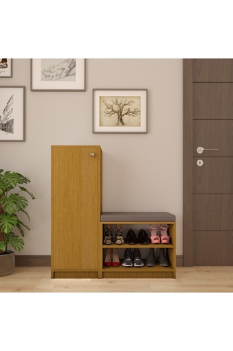 [A16] Afrika Ceviz Ayakkabılık A-16