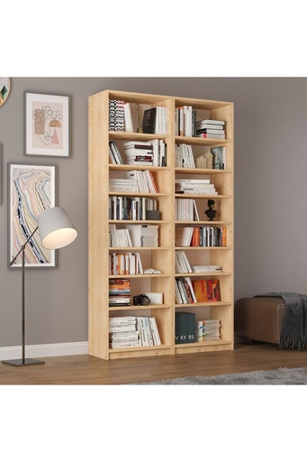 [K10] Safir Meşe Kitaplık K-10