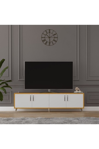 [T06] Tv Ünitesi Beyaz &afrika Ceviz T-06
