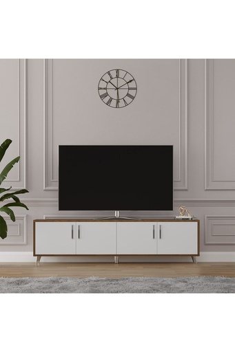 [T08] Tv Ünitesi Ceviz &beyaz T-08