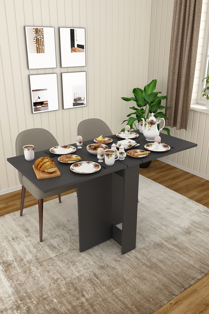 [KM32] Katlanır Mutfak/Yemek/Çalışma Masası %100 MDFLAM KM-32