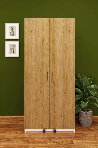 [MK02] Ahşap Kiler Dolabı Karina Kapak 180 cm MDFLAM - MK-02 