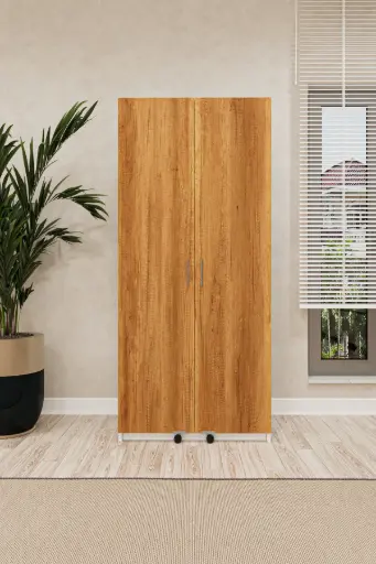 [MK05] Erzak Dolabı Modelleri Petra Kapak 180 cm MDFLAM - MK-05 