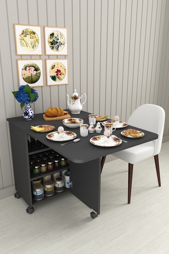 [MA01] 105 cm Mutfak Adası/Yemek Masası/Kahve Köşesi %100 MDFLAM MA-01