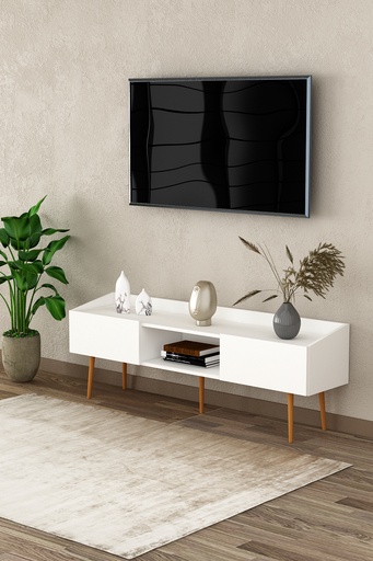 [T28] TV Ünitesi & TV Sehpası %100 MDFLAM T-28