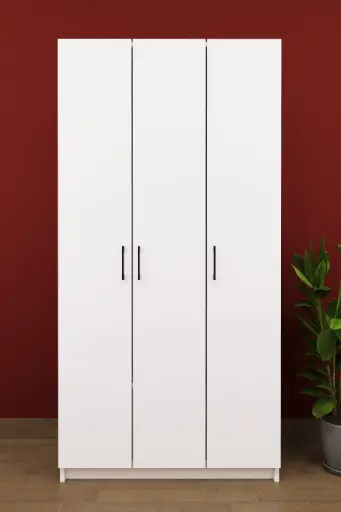 [V07] V-07 Dar Girişler İçin Vestiyer ve Portmanto 90 cm Ayakkabılıklı Askılıklı